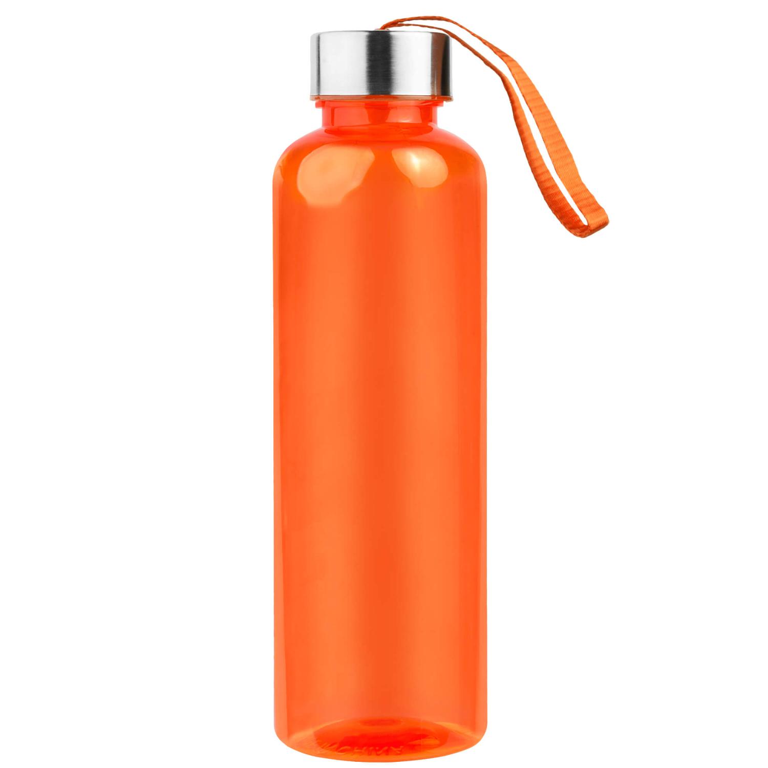 Бутылка для воды VERONA PET COLOR 550мл Оранжевая с оранжевым 6261.05