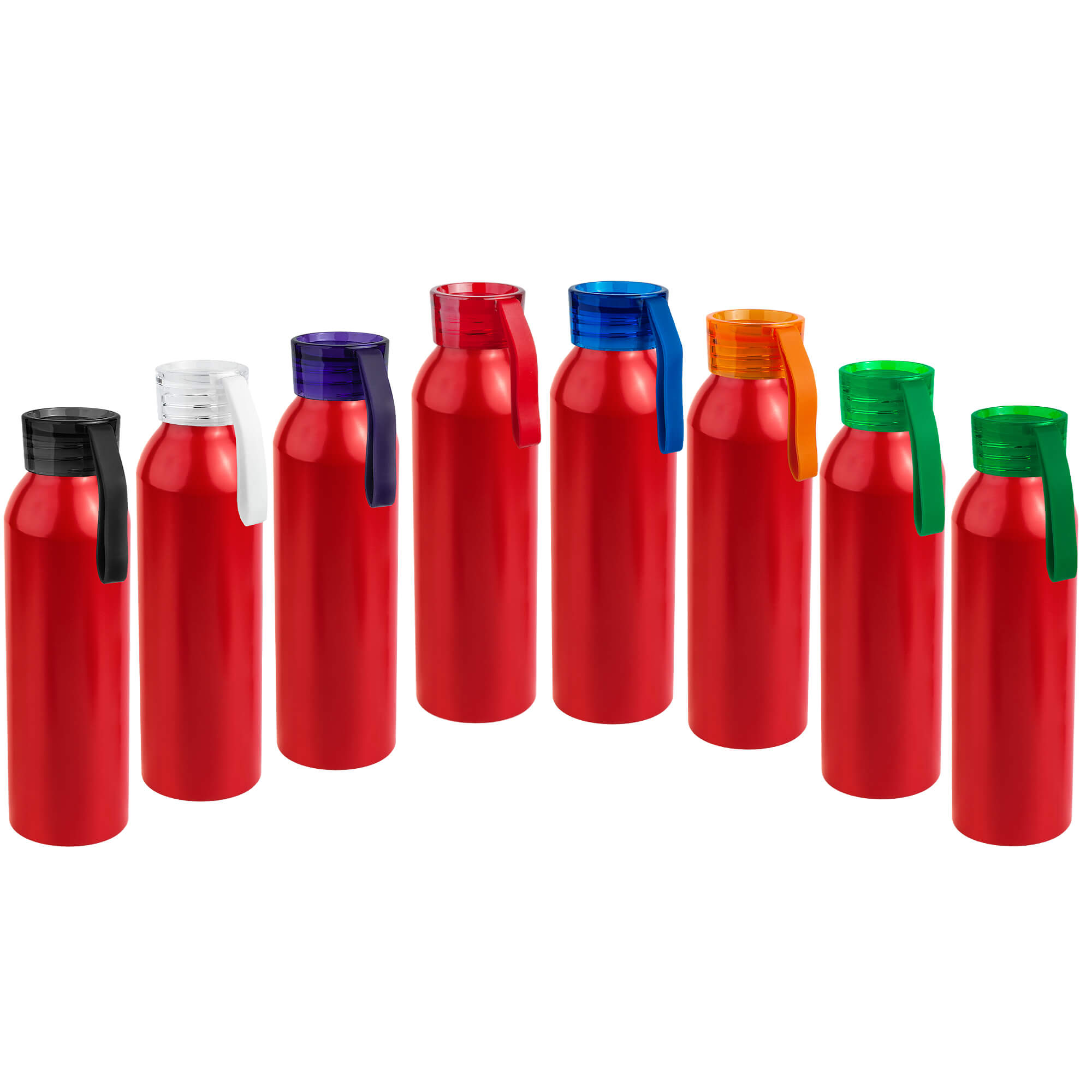 Бутылка для воды VIKING RED 650мл. Красная с красной крышкой 6144.03