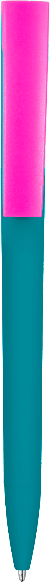 Ручка ZETA SOFT MIX Бирюзовая с розовым 1024.16.10