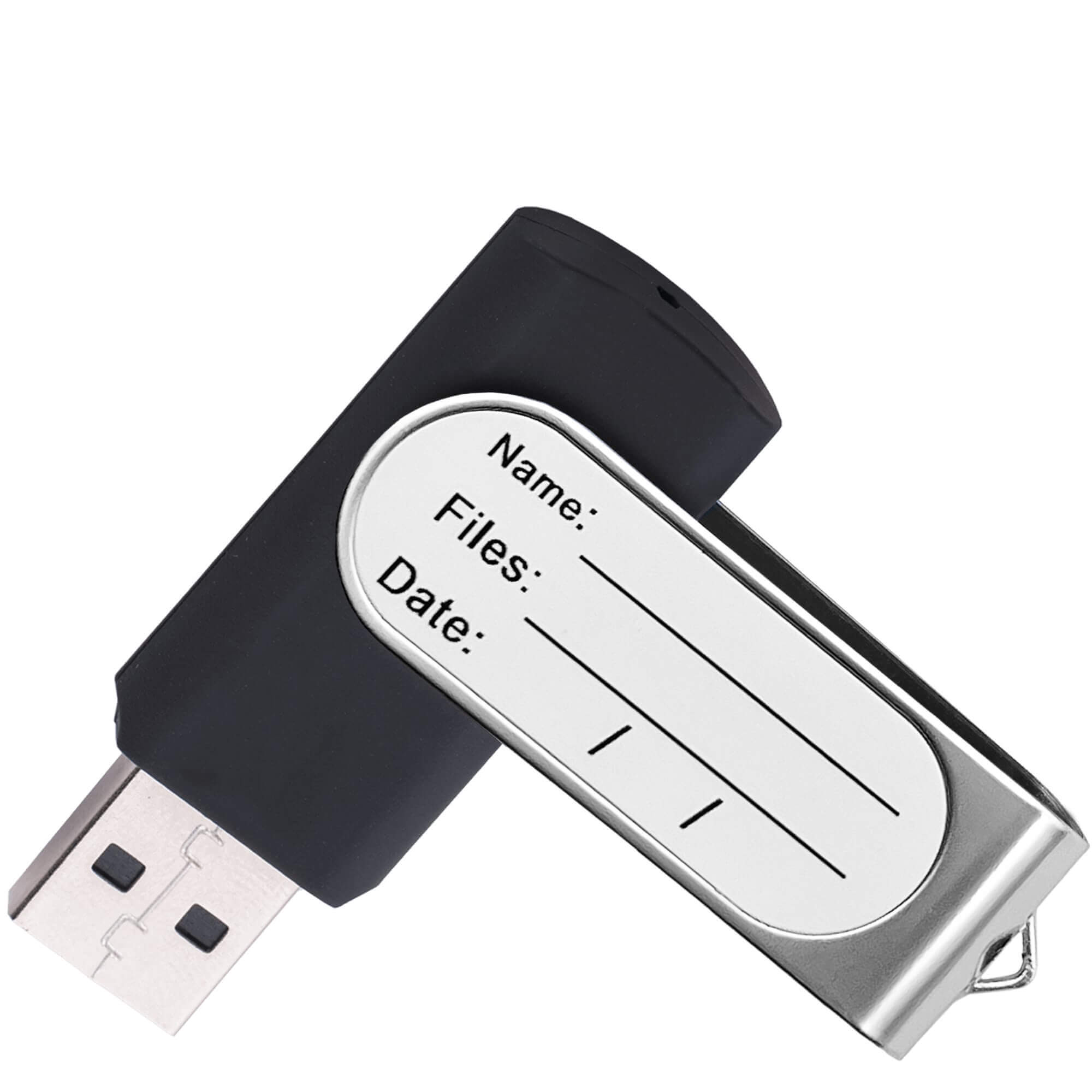 Флешка TWIST STICKER Черная 4110.08.32ГБ3.0