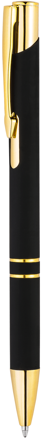 Ручка KOSKO SOFT GOLD Черная 1029.08