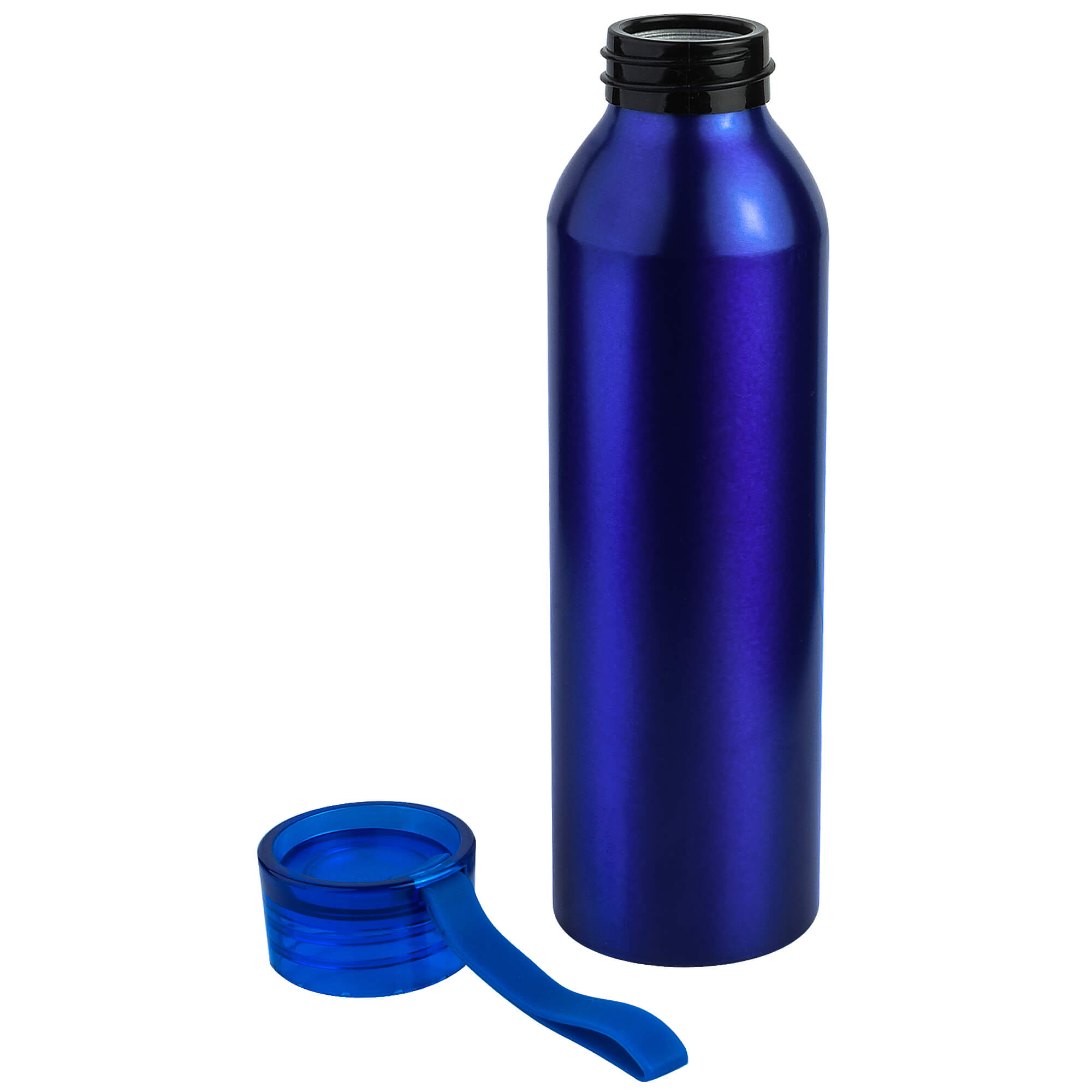 Бутылка для воды VIKING BLUE 650мл. Синяя с синей крышкой 6140.01