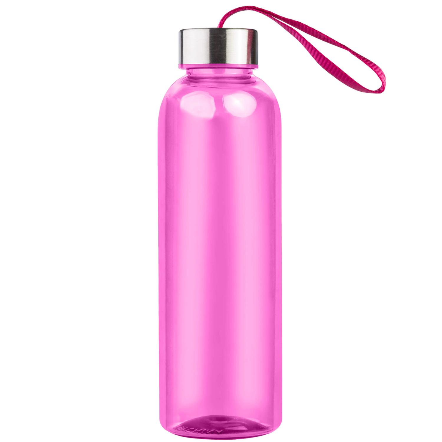 Бутылка для воды VERONA PET COLOR 550мл Розовая с розовым 6261.10