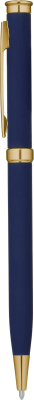 Ручка METEOR SOFT GOLD MIRROR Темно-синяя 1131.14