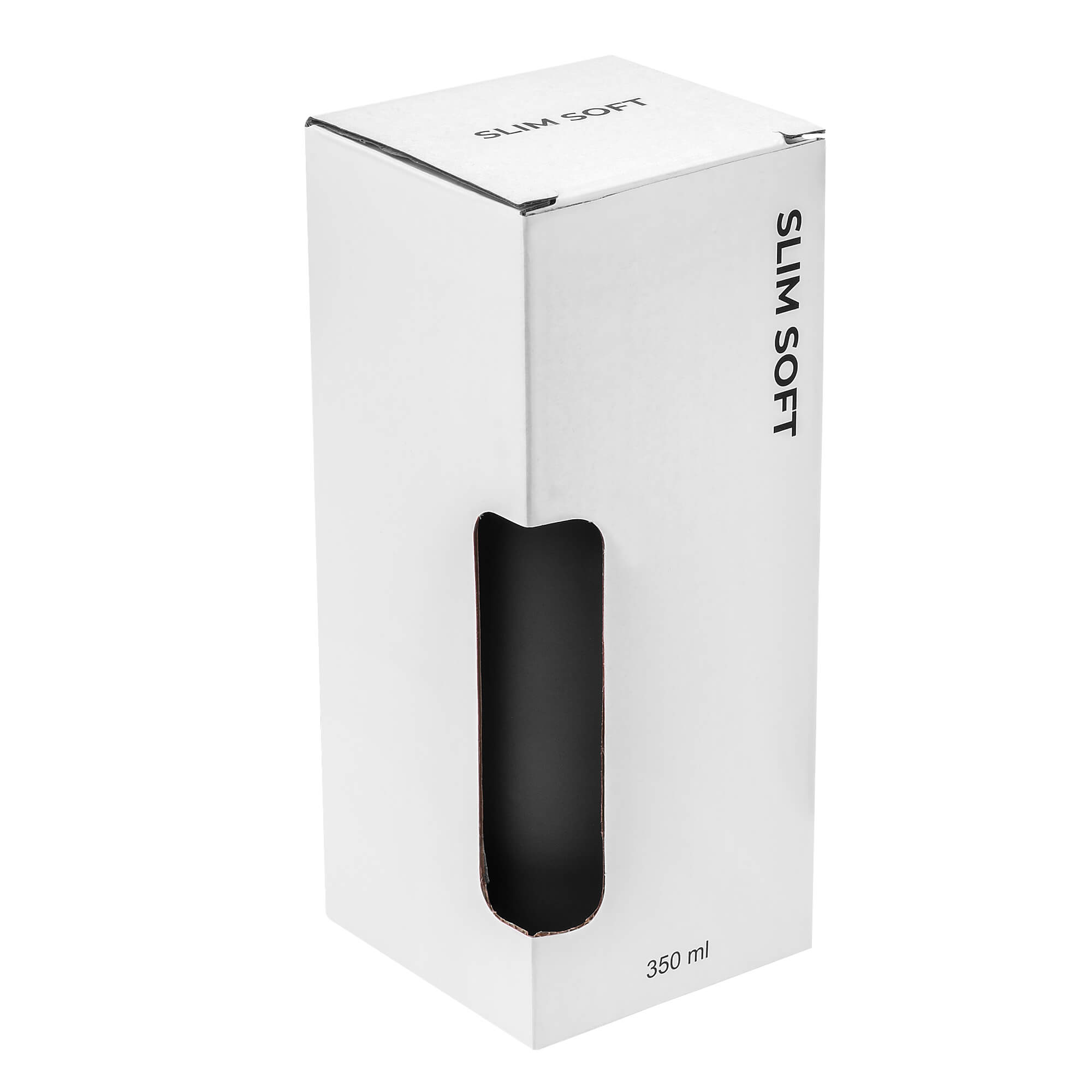 Термокружка SLIM SOFT COLOR 350мл. Черная 6030.08