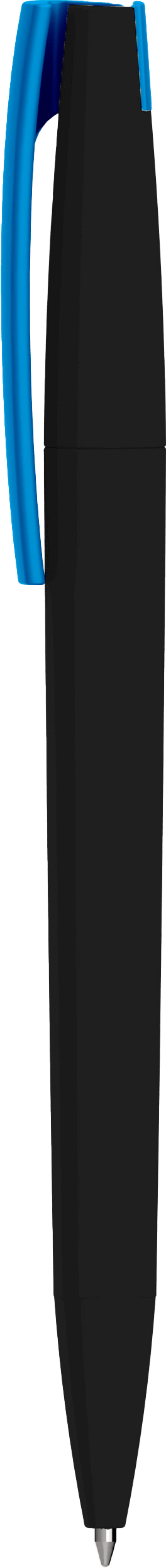 Ручка ZETA SOFT MIX Черная с голубым 1024.08.12