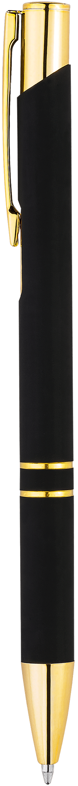 Ручка KOSKO SOFT GOLD Черная 1029.08