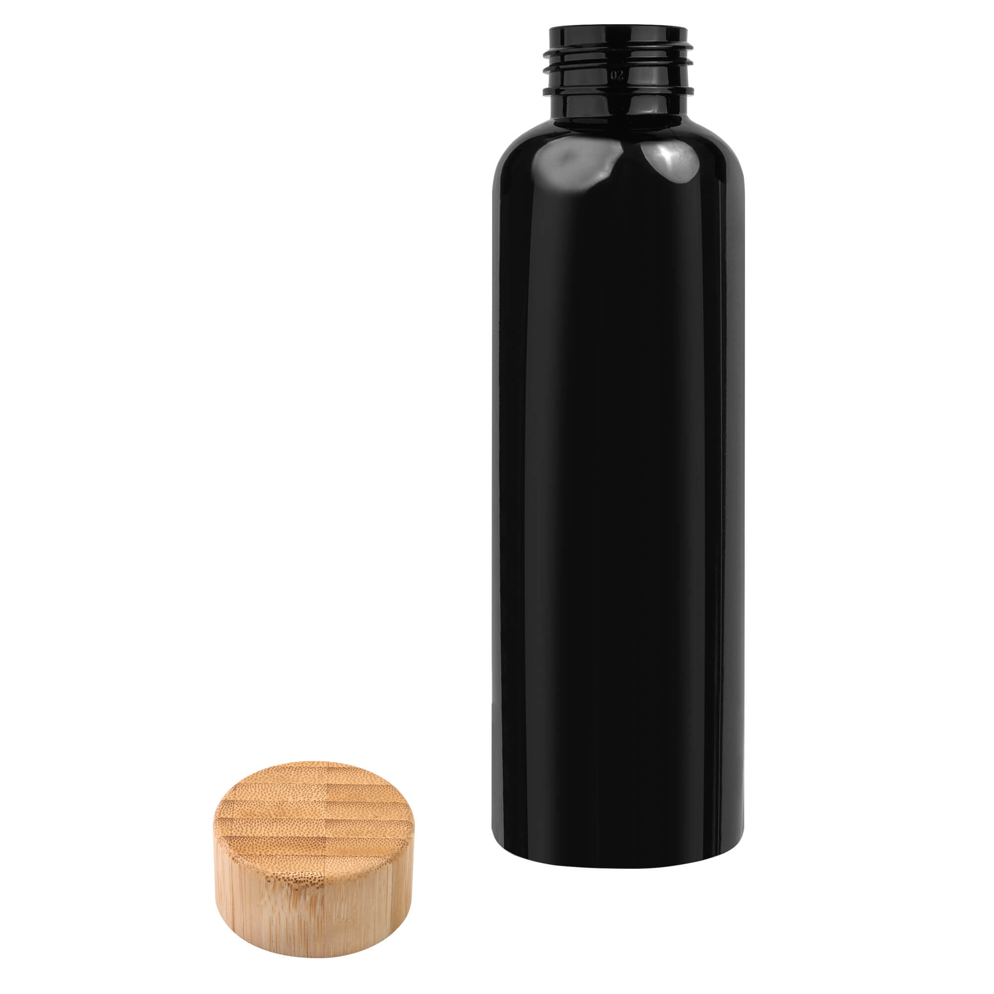 Бутылка для воды BAMBOO PET 550мл. Черная 6264.08