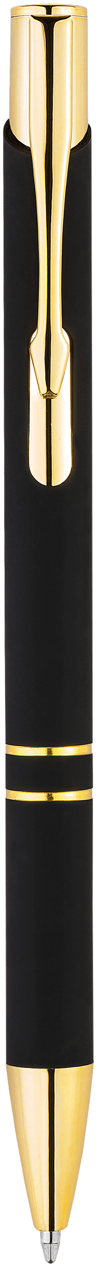 Ручка KOSKO SOFT GOLD Черная 1029.08