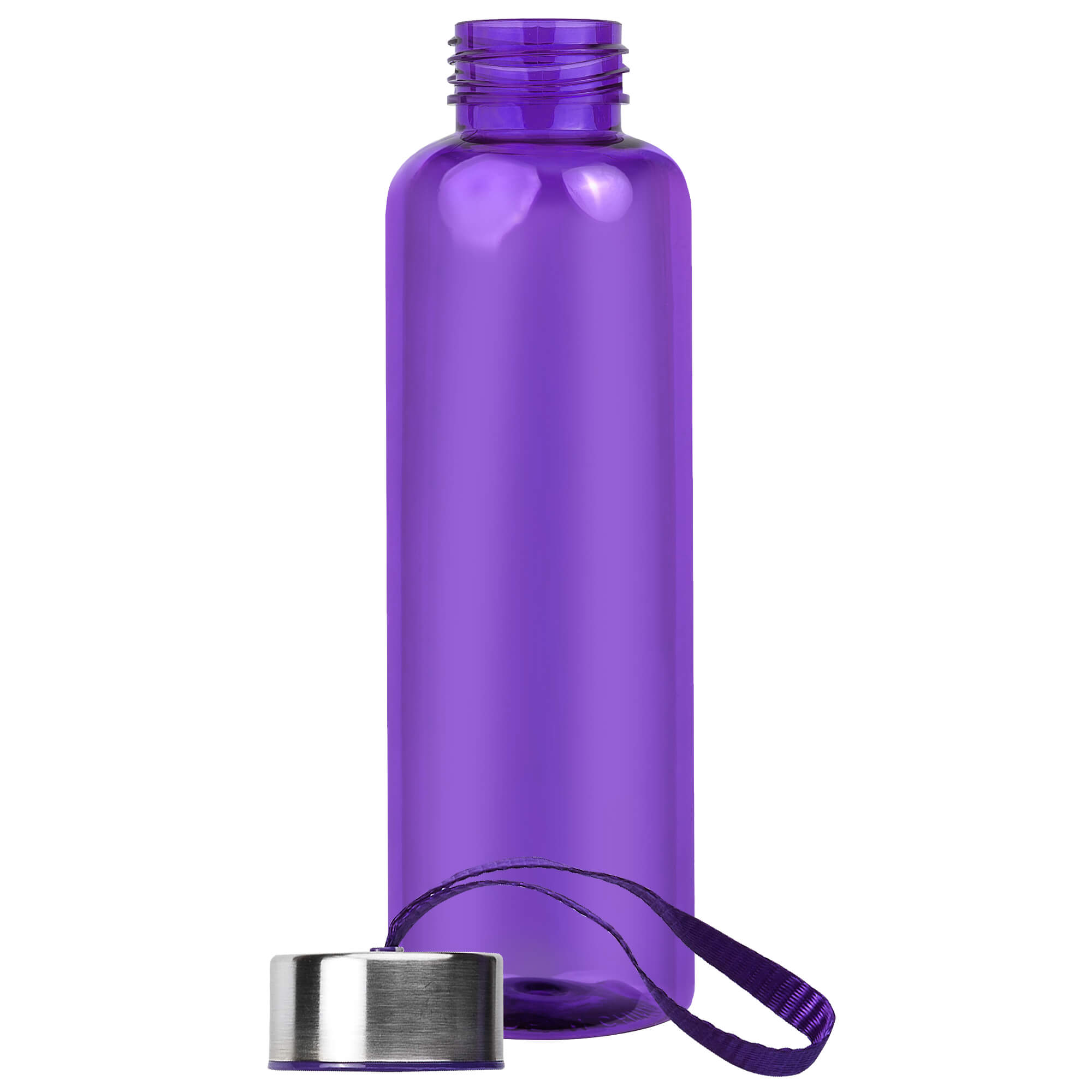 Бутылка для воды VERONA PET COLOR 550мл Фиолетовая с фиолетовым 6261.11