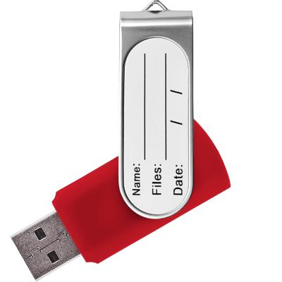 Флешка TWIST STICKER Красная 4110.03.4ГБ