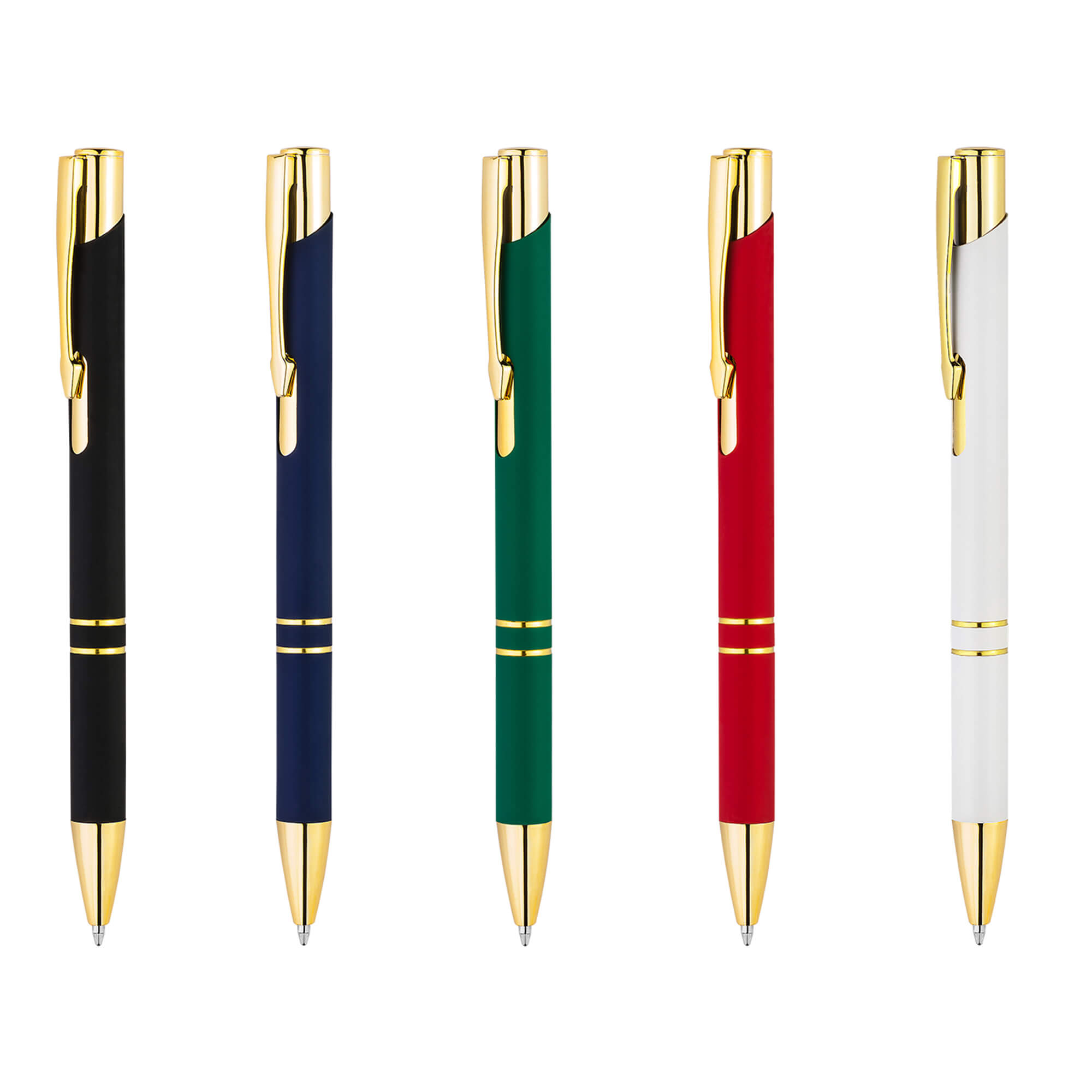 Ручка KOSKO SOFT GOLD Черная 1029.08