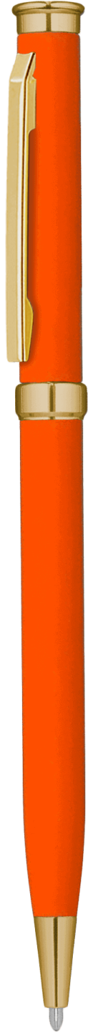 Ручка METEOR SOFT GOLD MIRROR Оранжевая 1131.05