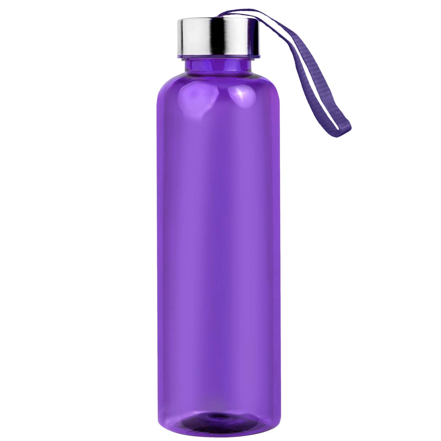 Бутылка для воды VERONA PET COLOR 550мл Фиолетовая с фиолетовым 6261.11