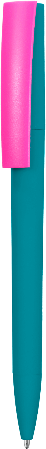 Ручка ZETA SOFT MIX Бирюзовая с розовым 1024.16.10