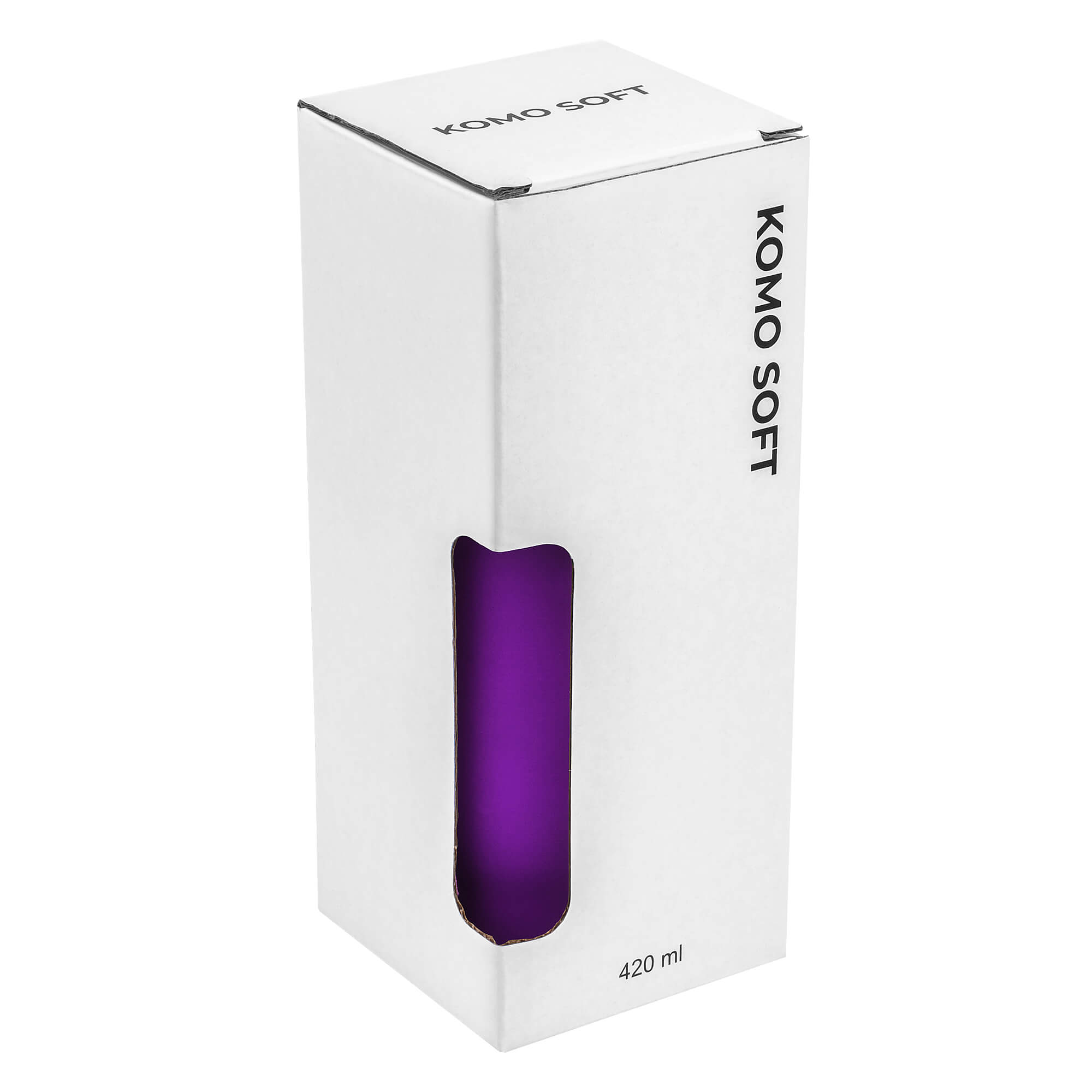 Термокружка KOMO SOFT COLOR 420мл. Фиолетовая 6060.11