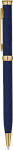 Ручка METEOR SOFT GOLD MIRROR Темно-синяя 1131.14